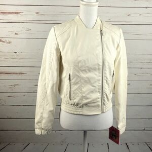 Collection B Faux Leather Moto Jacket M
